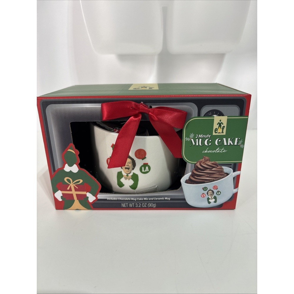 Buddy The Elf Kitchen Serveware, Christmas 2 Min. Chocolate Cake In Ceramic Mug‎